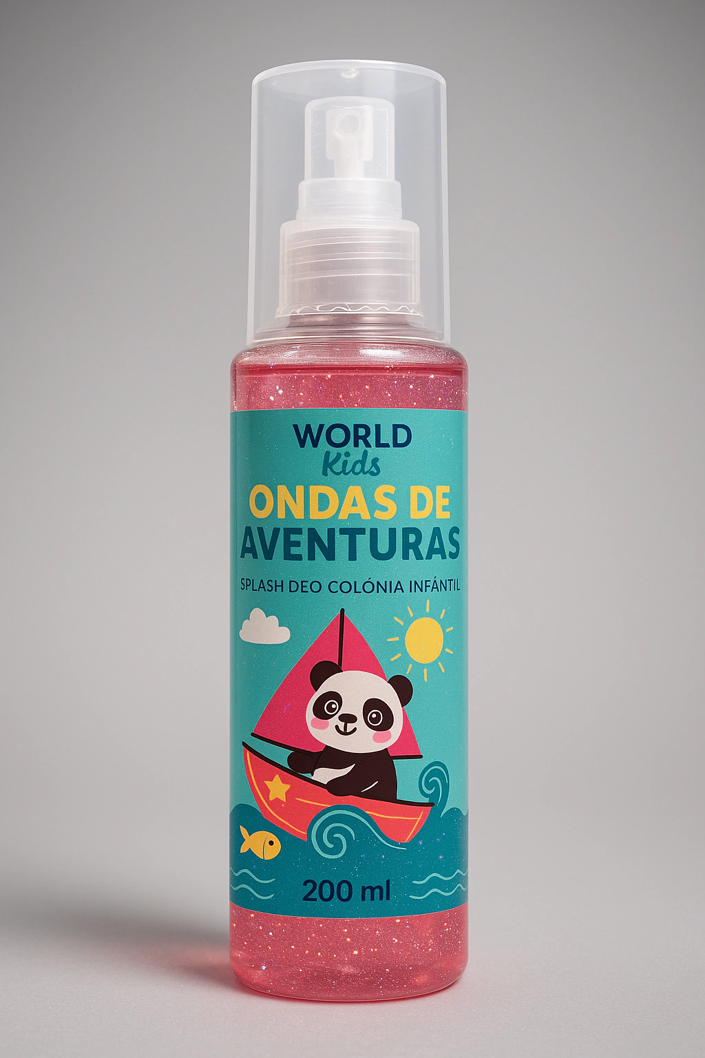 Body Splash Infantil Melissinha com Glitter