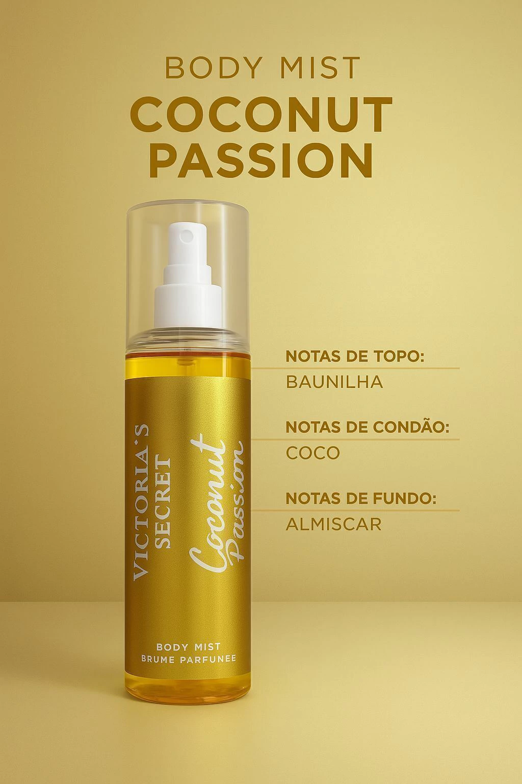 Victoria's Secret Coconut Passion Body Mist