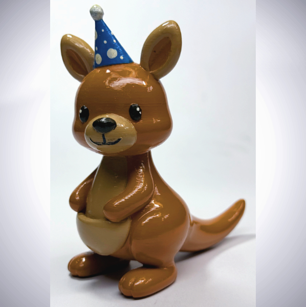 كعكة عيد ميلاد بطابع الحيوانات