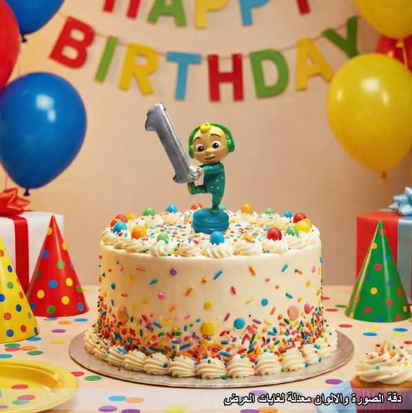 كعكة عيد ميلاد للأطفال