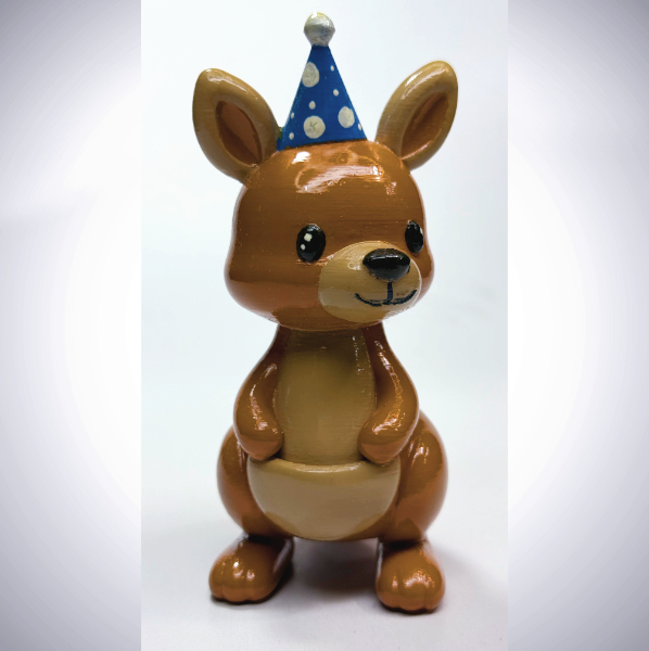 كعكة عيد ميلاد بطابع الحيوانات