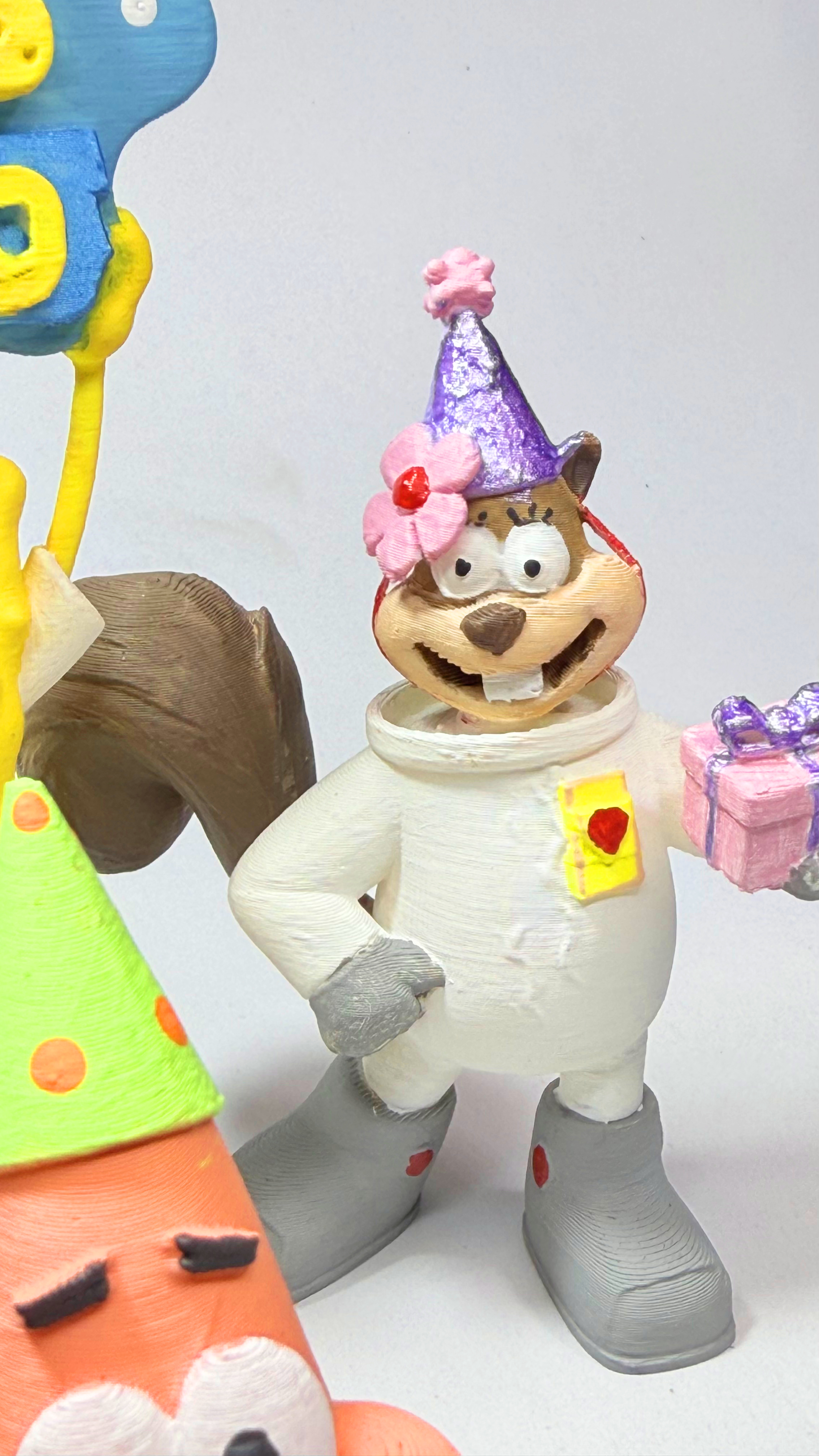 Sandy Cheeks Party Figure