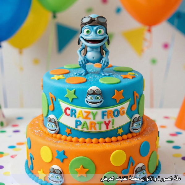 کیک کریزی فراگ پارتی