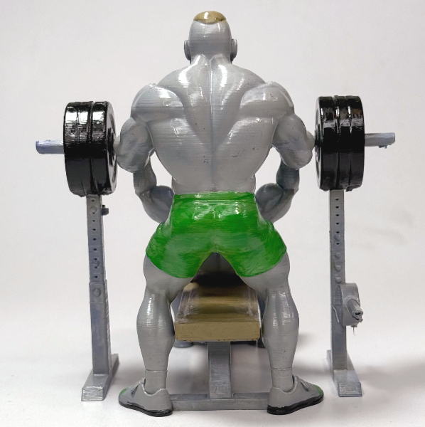 مجسم رياضي لكمال الأجسام