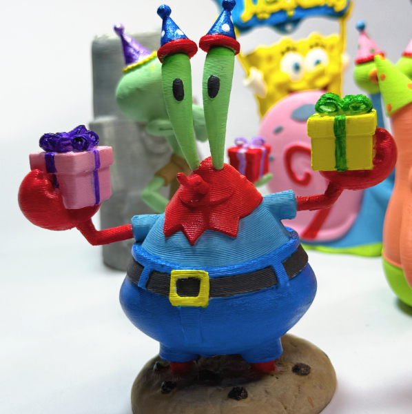 Mr. Krabs 3D Model