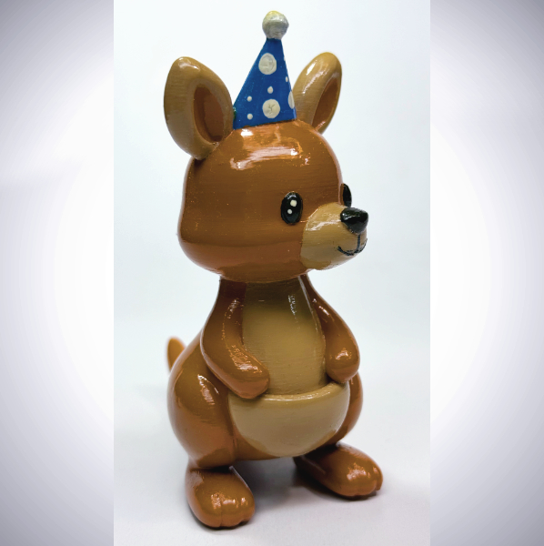 كعكة عيد ميلاد بطابع الحيوانات