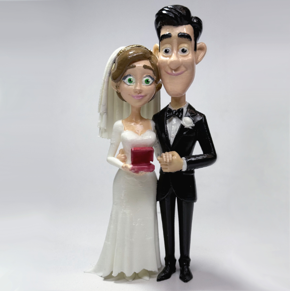 کیک عروسی دو طبقه