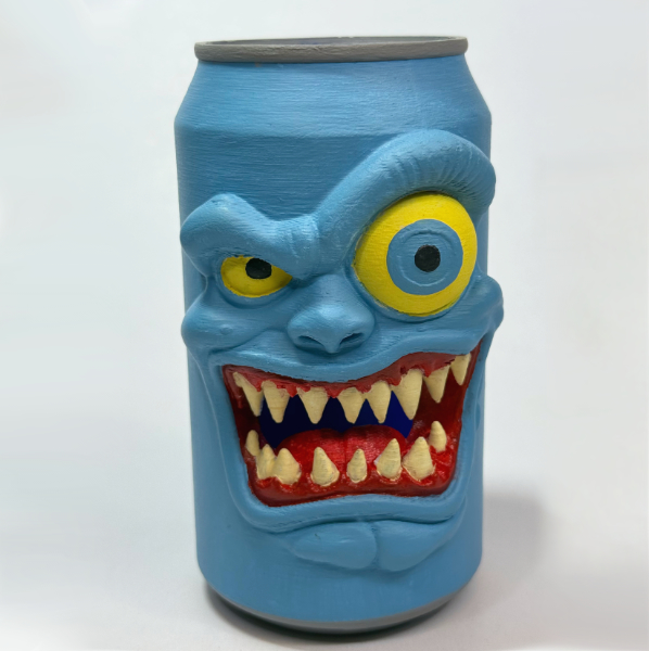 علبة أقلام شكل وحش