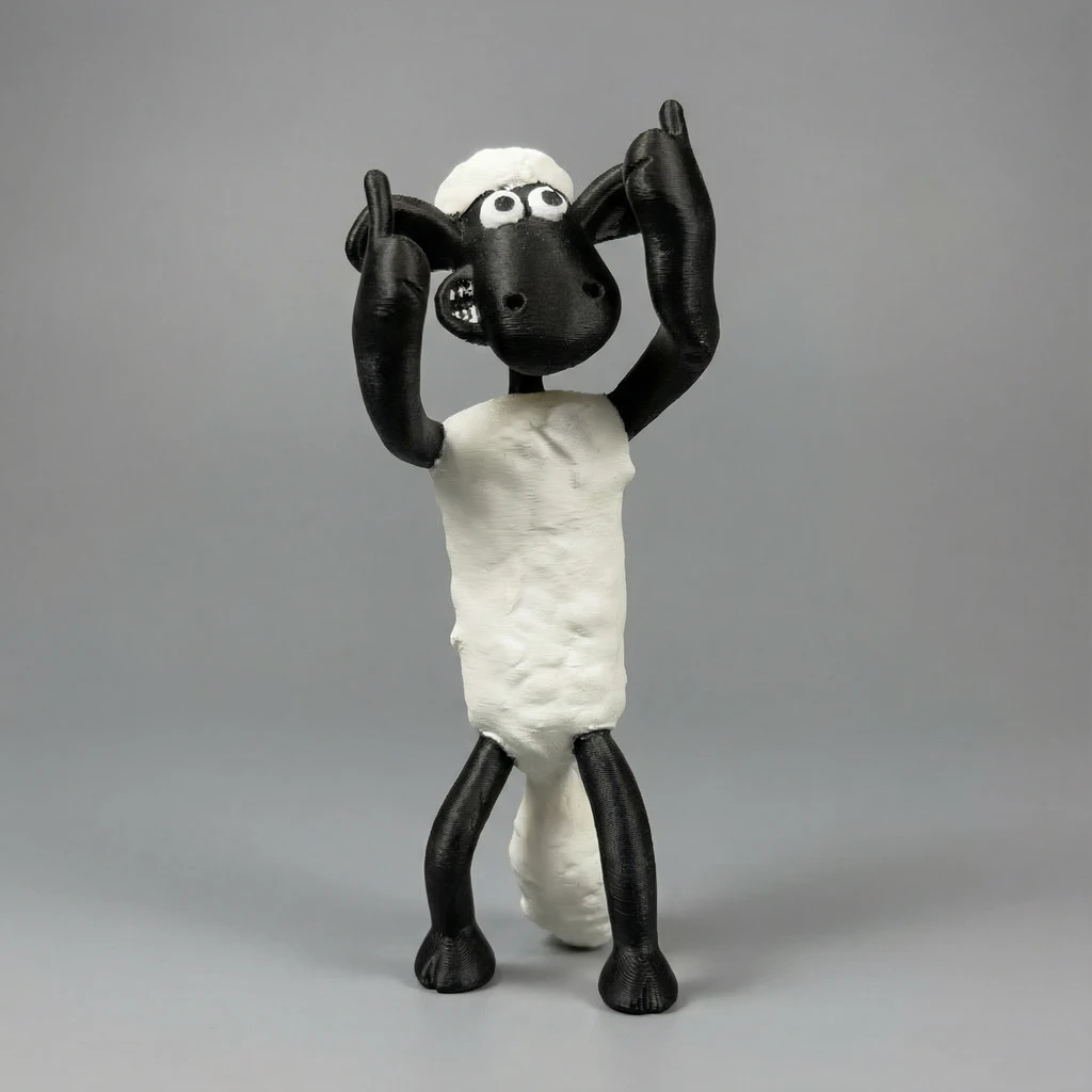 مجسم الخروف شون ذي شيب