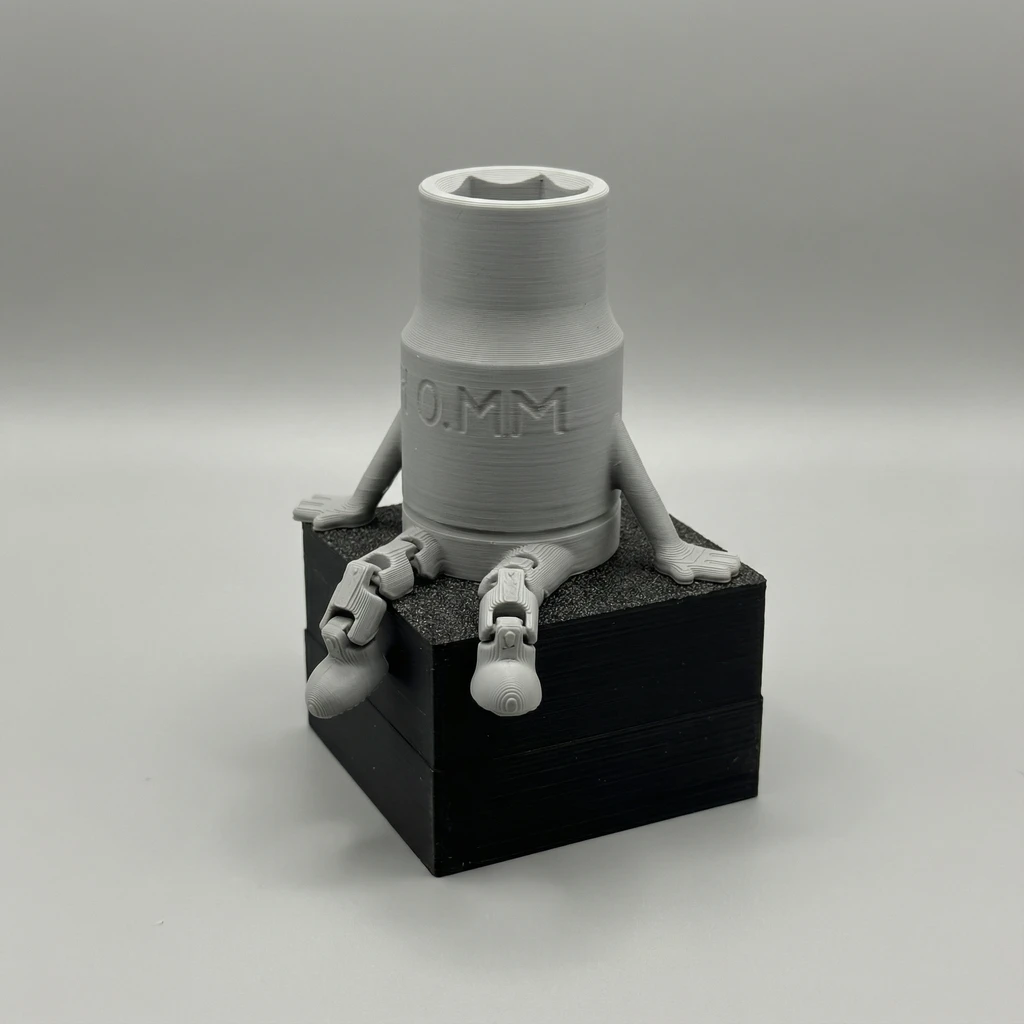 مجسم رأس مفتاح ربط كرتوني