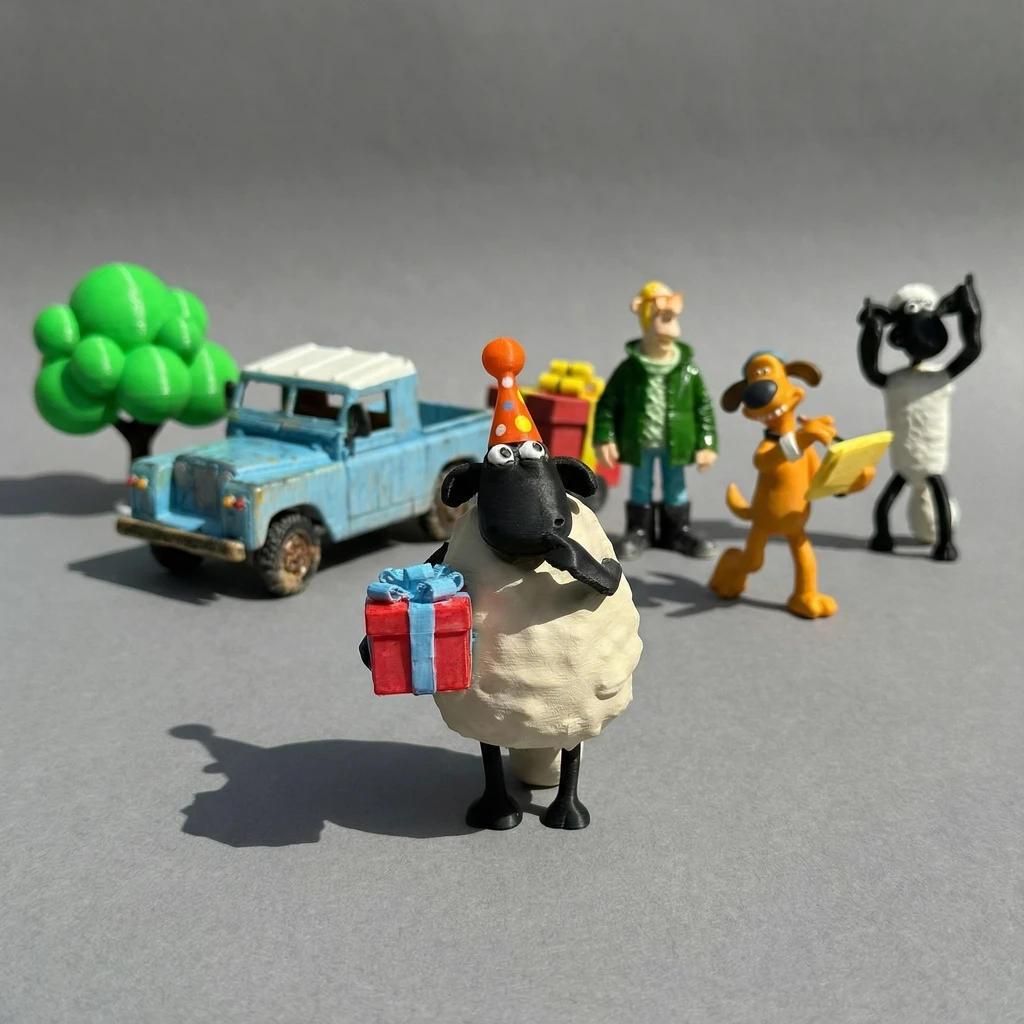 مجسم شيرلي من شو ذي شيب