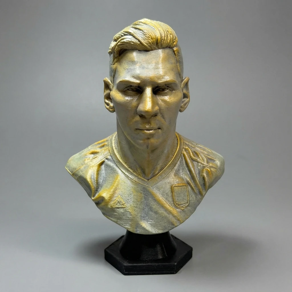 مجسم نصفي للاعب كرة قدم ميسي