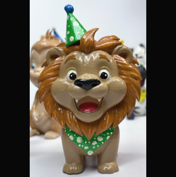 كعكة عيد ميلاد السفاري