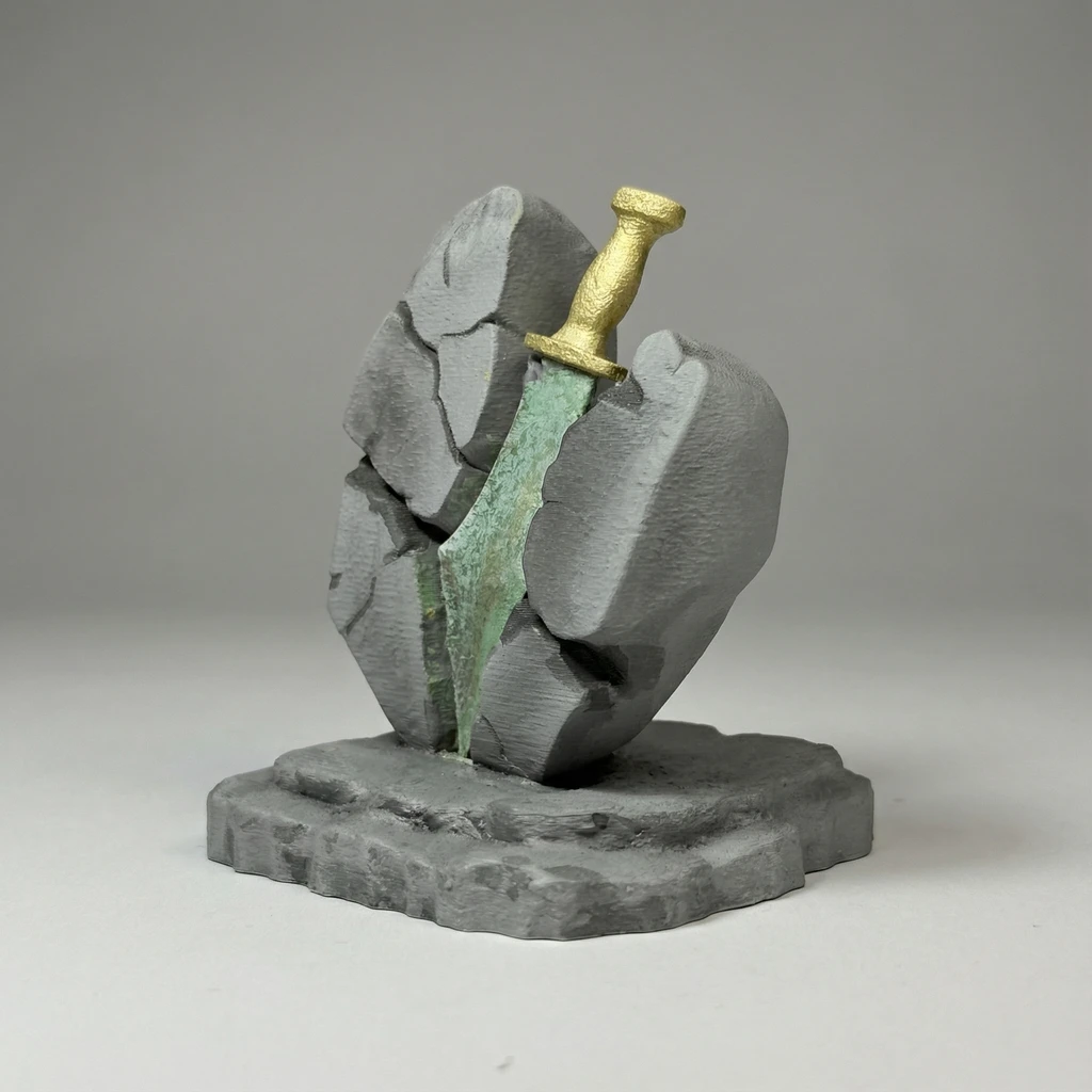 مجسم خنجر فلسطين