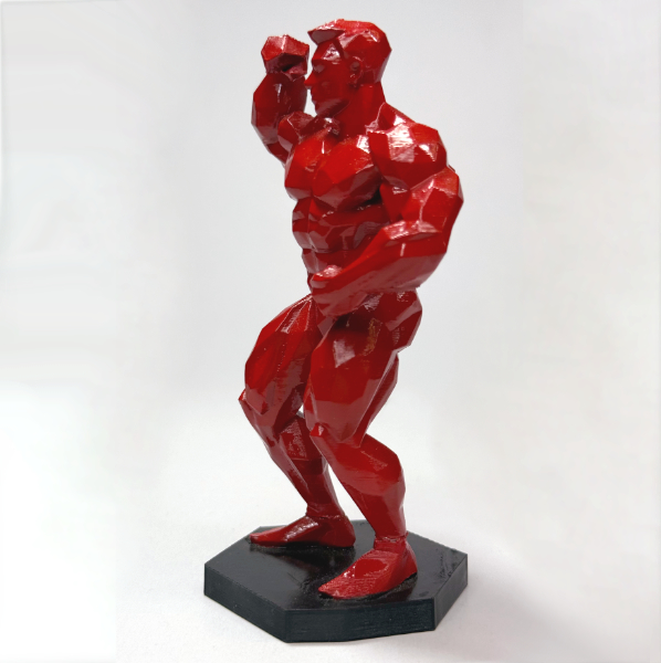 تمثال لاعب كمال أجسام