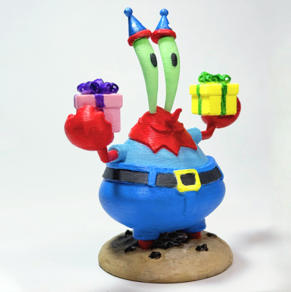 Mr. Krabs 3D Model