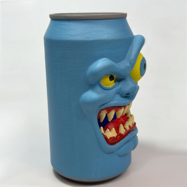 علبة أقلام شكل وحش