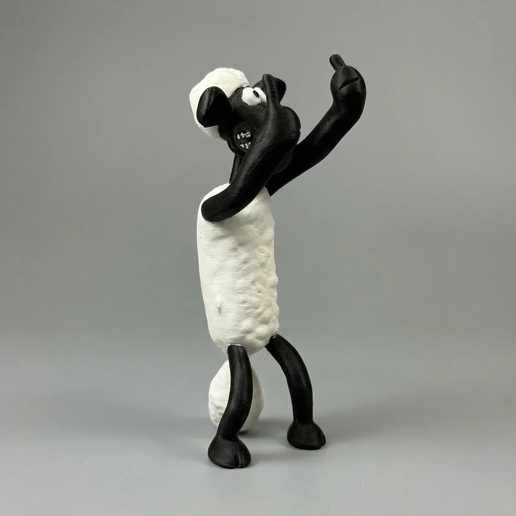 مجسم الخروف شون ذي شيب