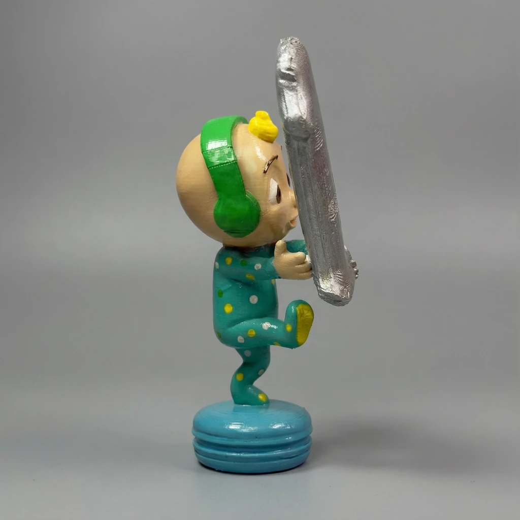 مجسم جي جي من كوكو ميلون مع رقم 1