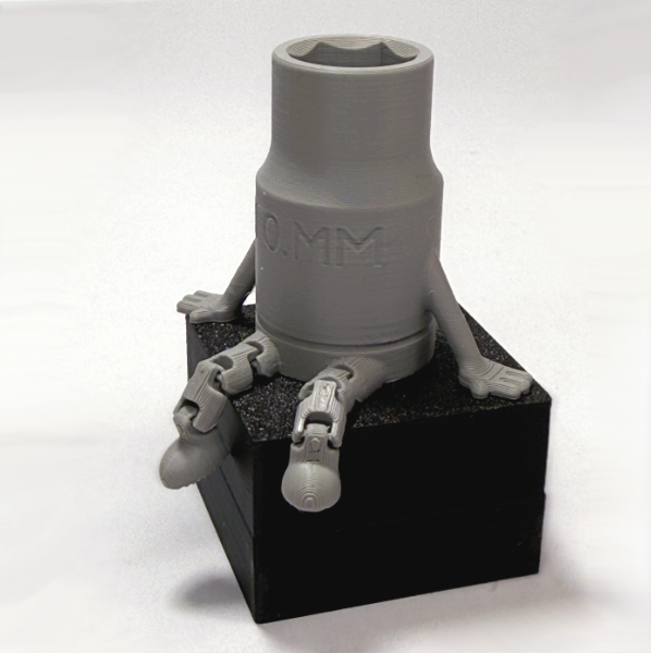 مجسم مفتاح براغي ثلاثي الأبعاد