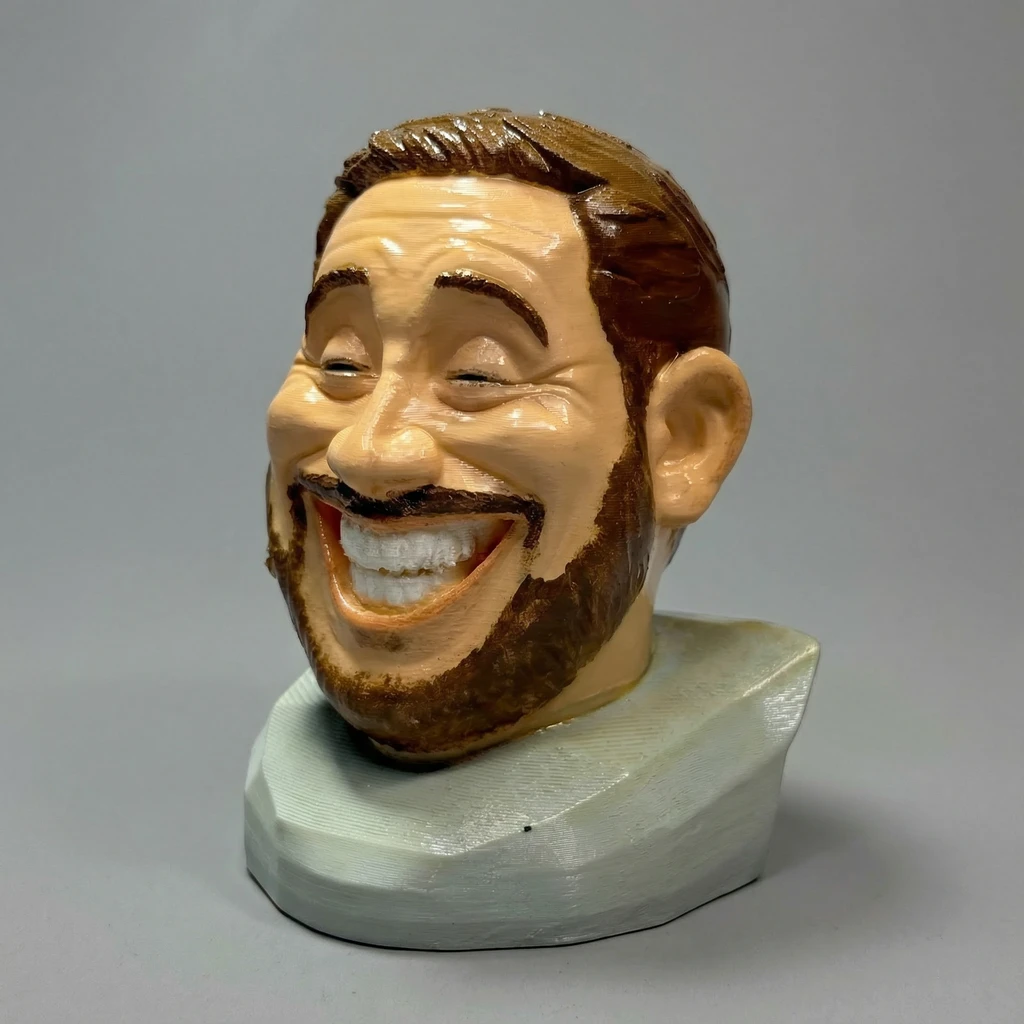 مجسم كاريكاتيري شخصي ثلاثي الأبعاد (تصميم حسب الطلب)