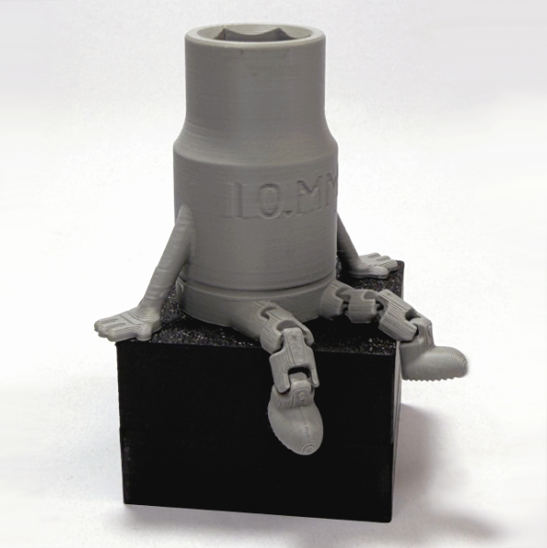 مجسم مفتاح براغي ثلاثي الأبعاد