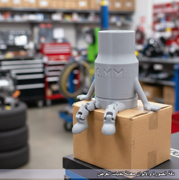 مجسم مفتاح براغي ثلاثي الأبعاد