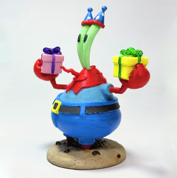 Mr. Krabs 3D Model