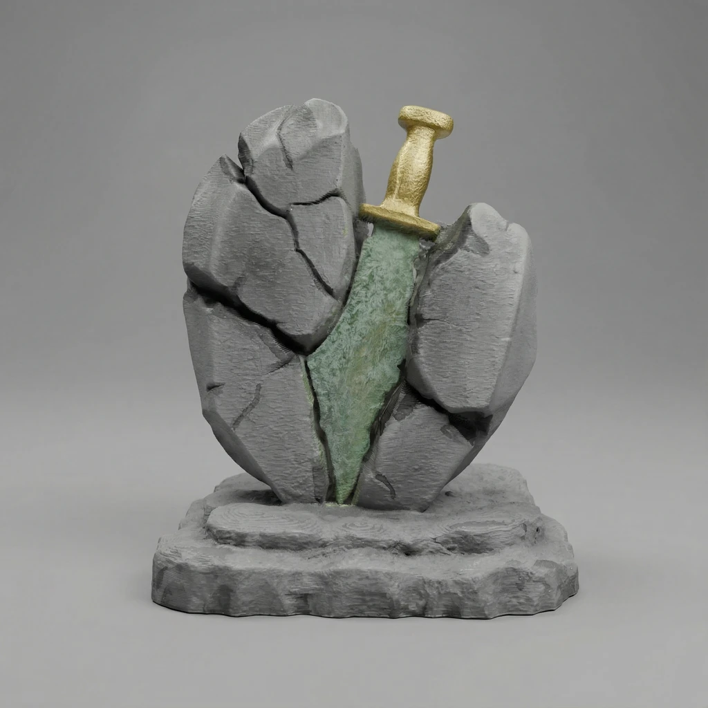 مجسم خنجر فلسطين