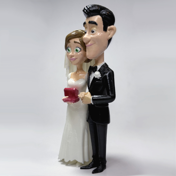 کیک عروسی دو طبقه