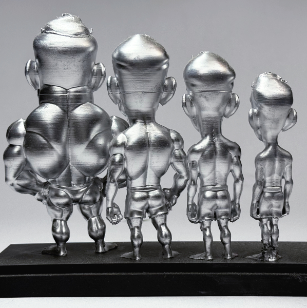 مجسم التطور والتقدم في بناء الأجسام