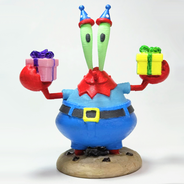 Mr. Krabs 3D Model