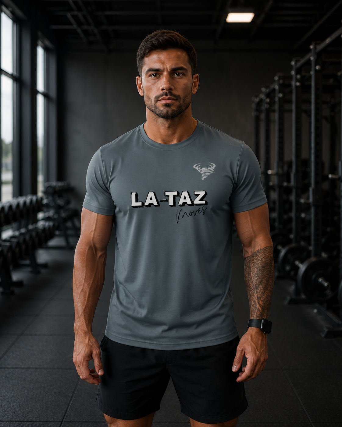 T-Shirt Sportiva LA-TAZ Moves Uomo