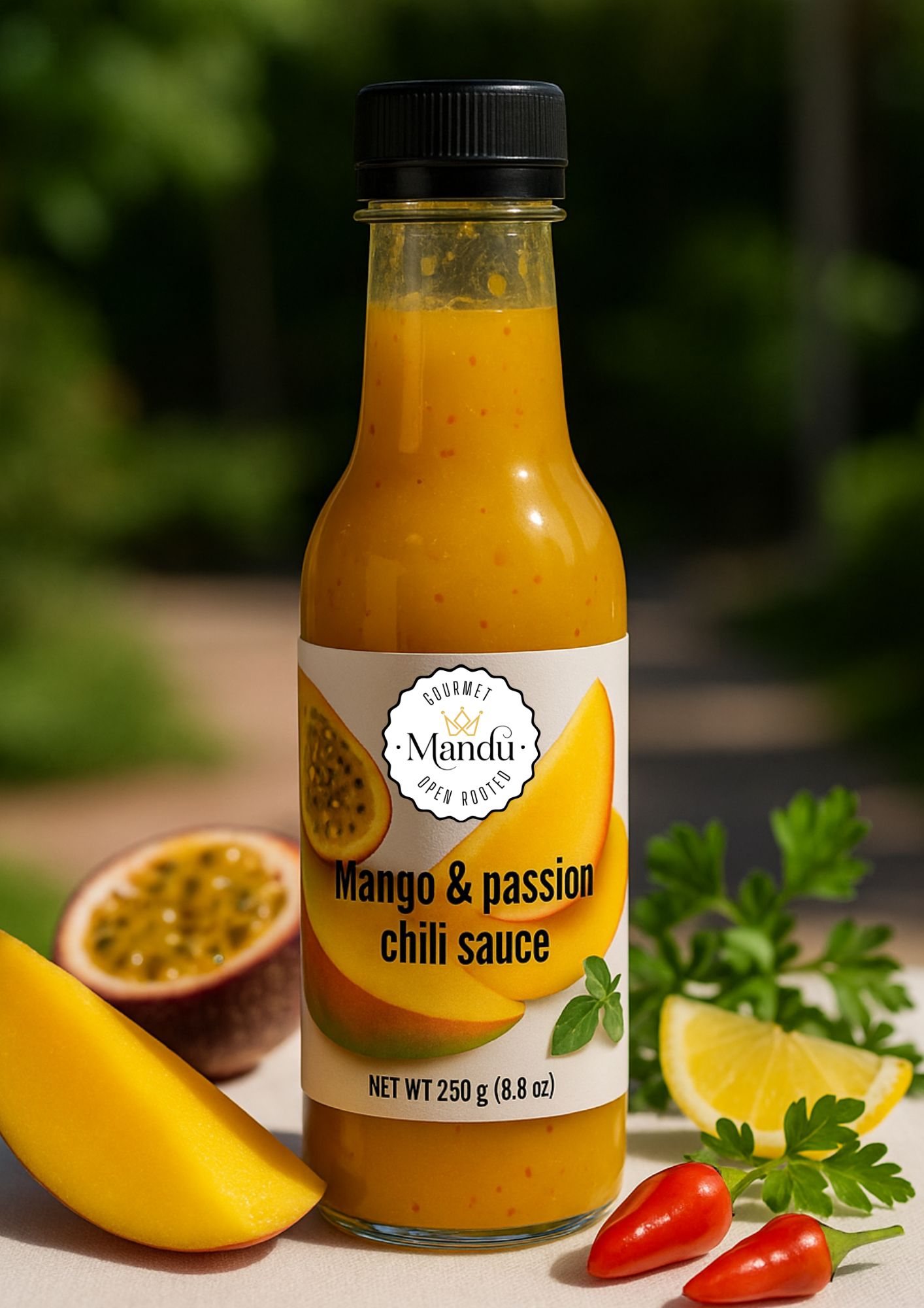 Mango & passion chili sauce