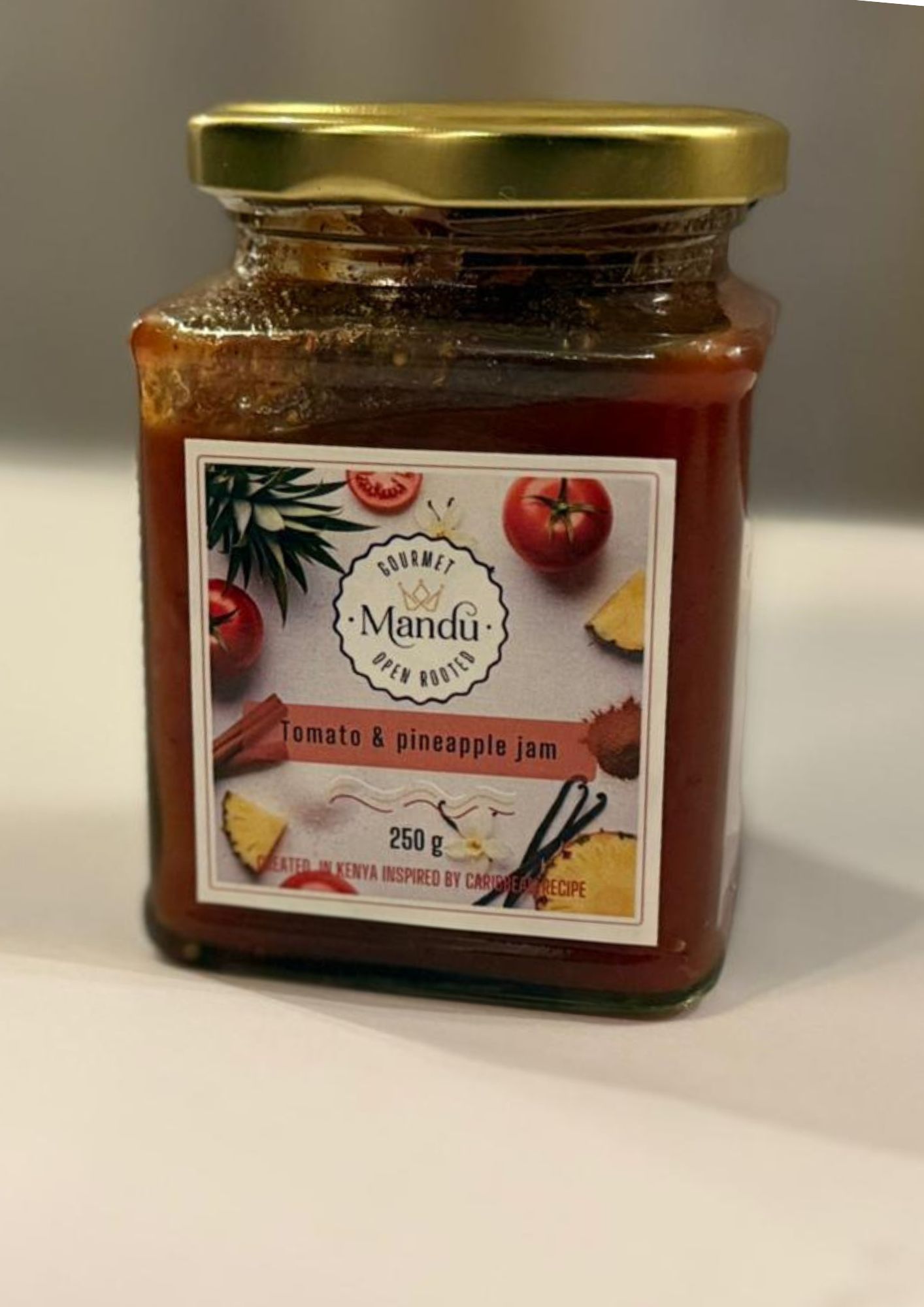 Tomato and pineapple jam