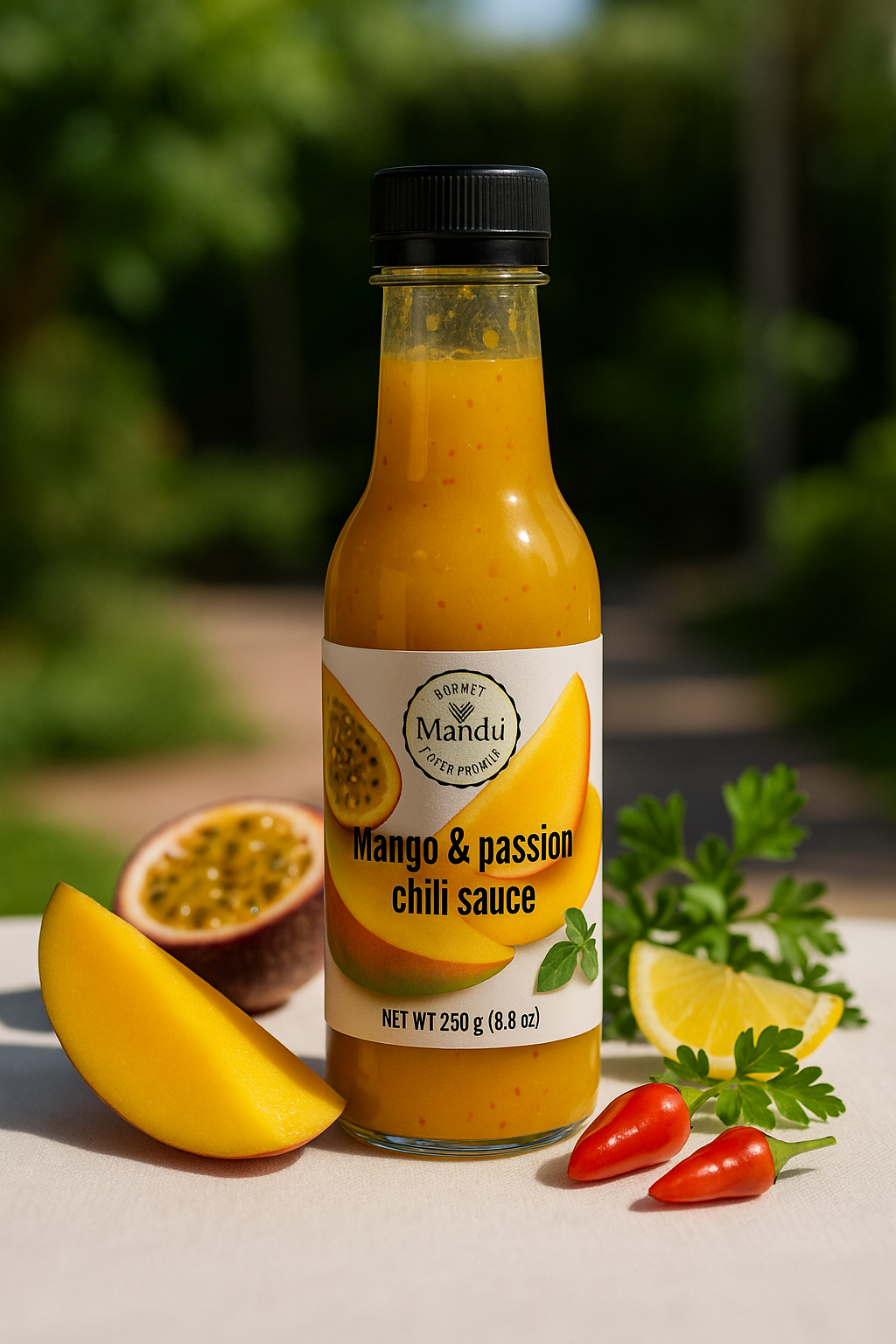 Mango & passion chili sauce