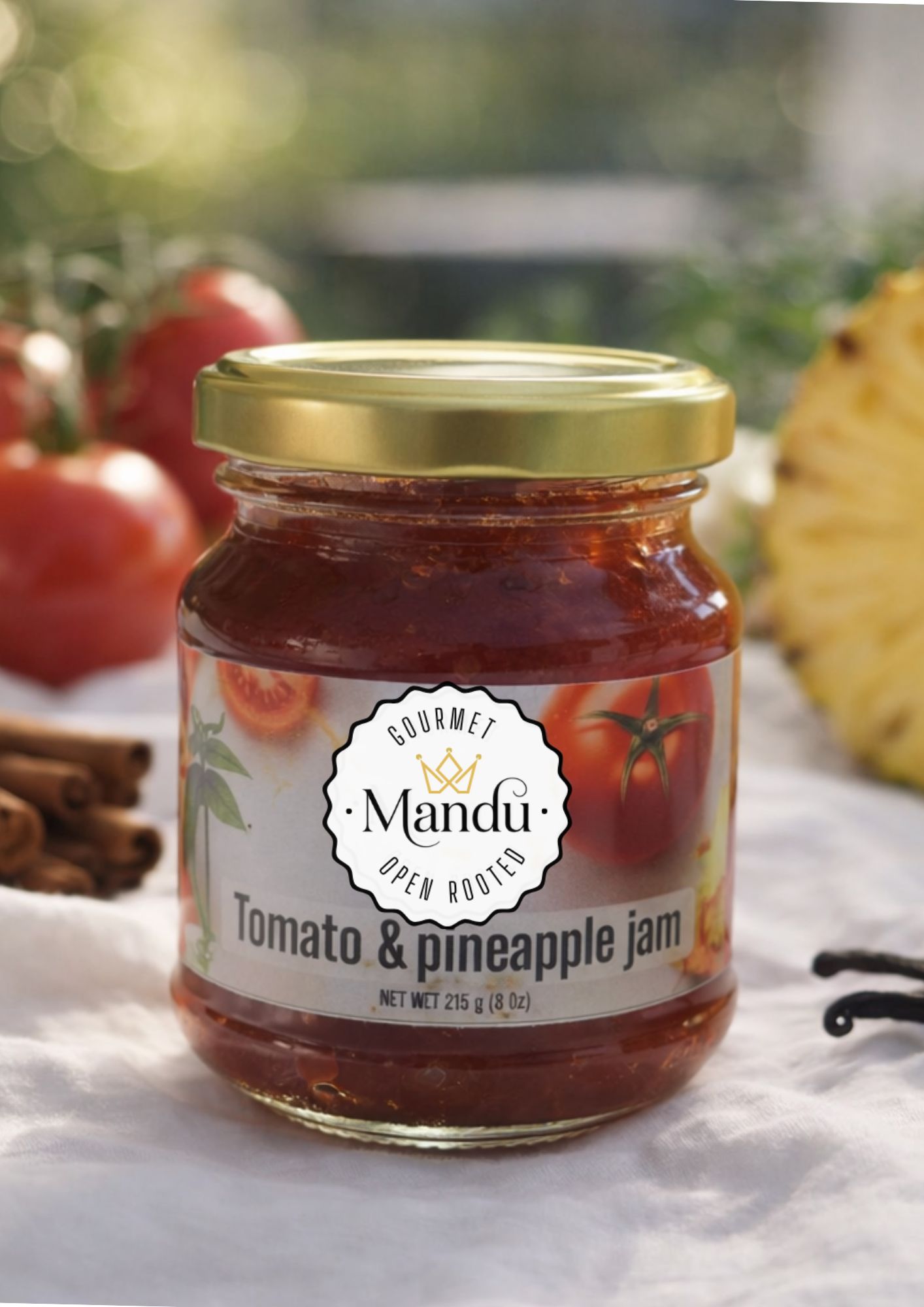 Tomato and pineapple jam