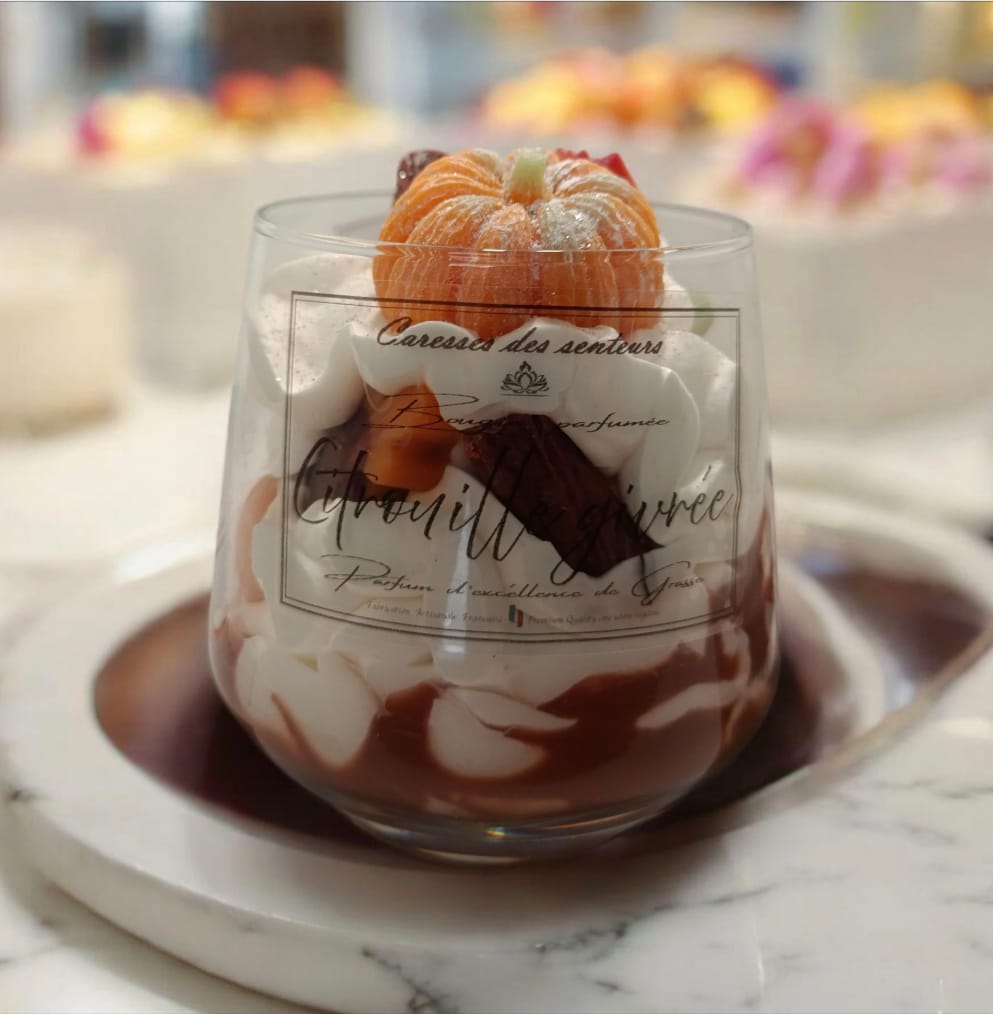 Bougies Gourmandes Citrouille givrée