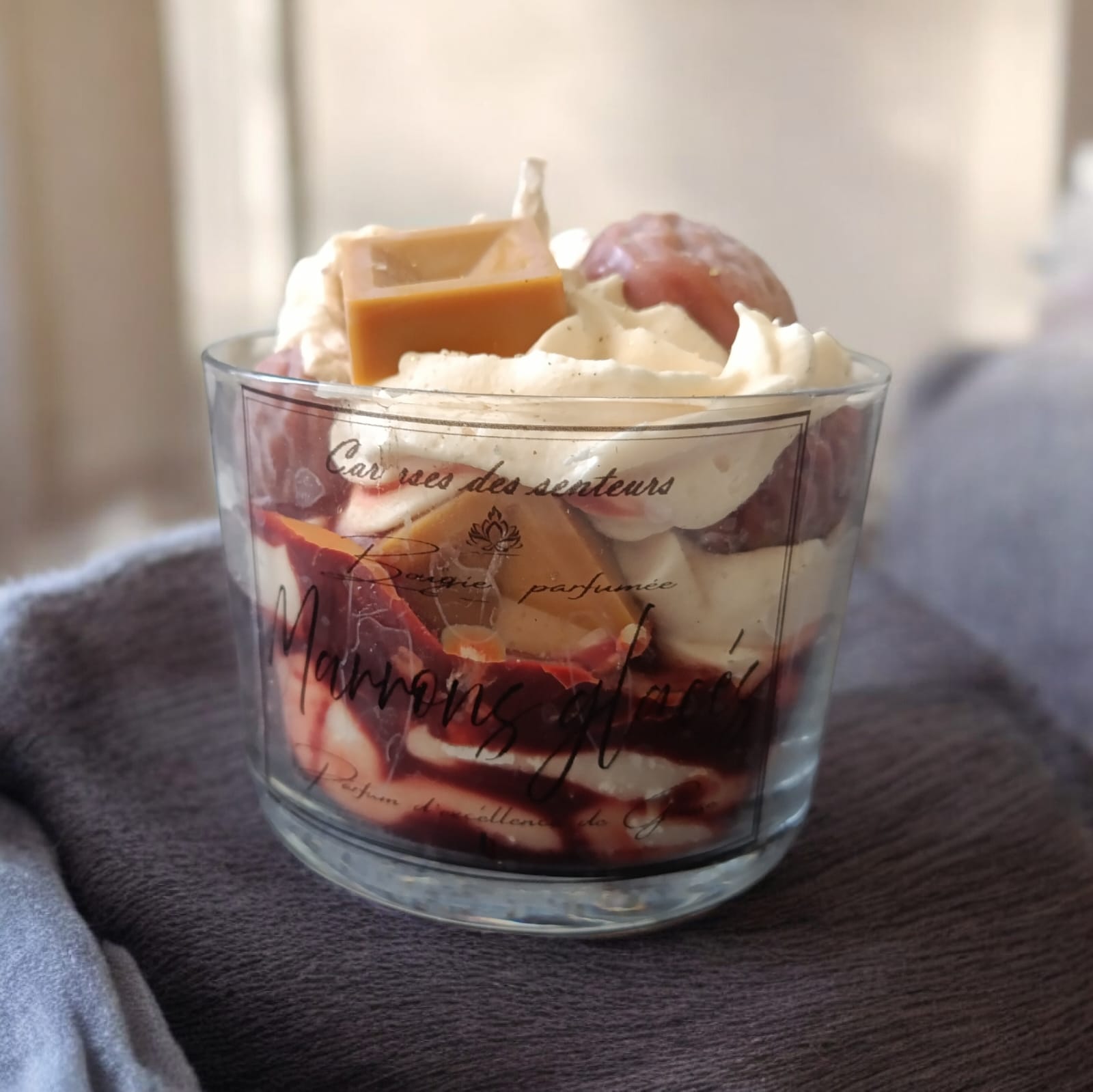 Bougie Gourmande Marrons Glacé