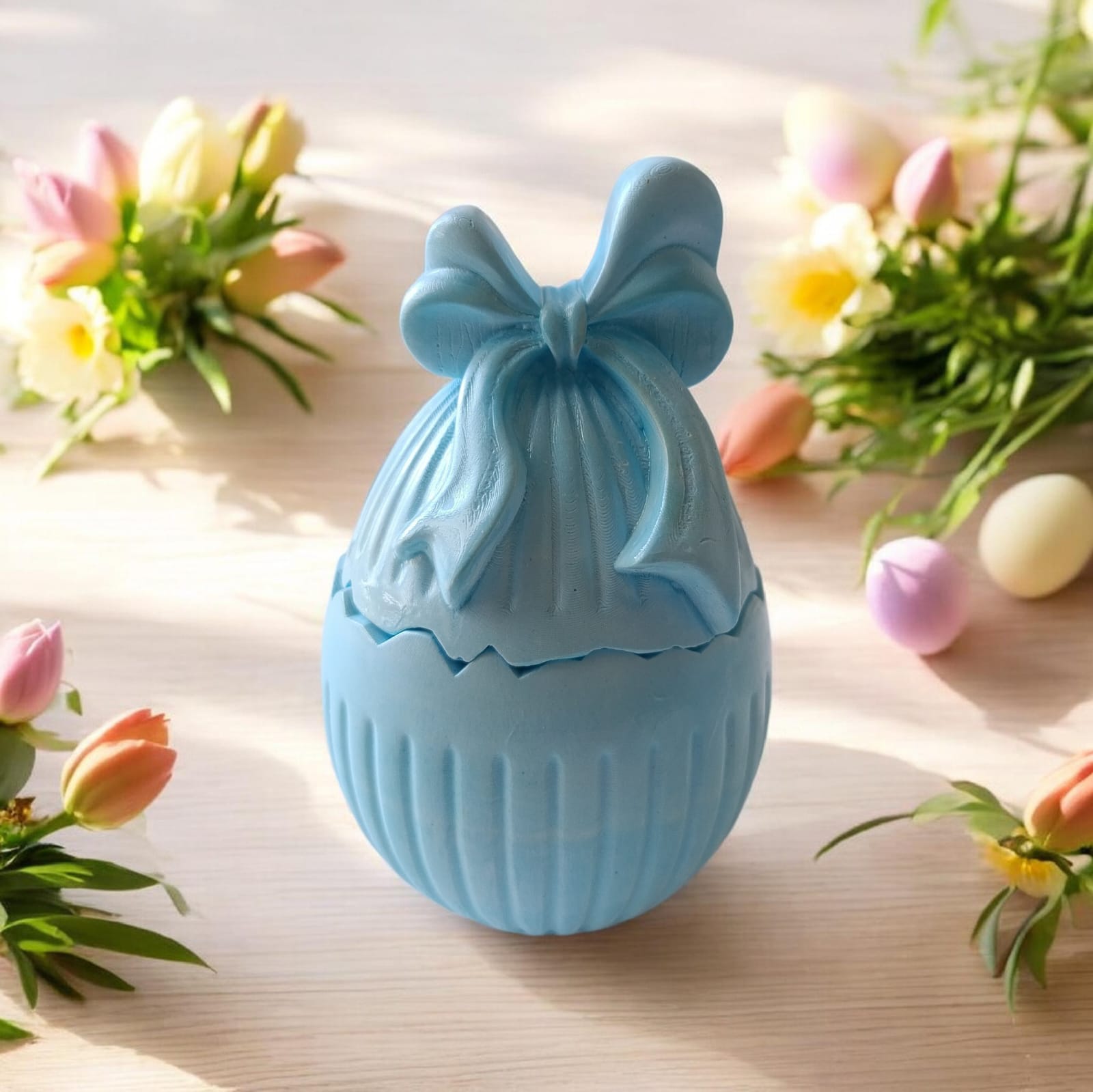  Bougies parfumées  Œuf de Pâques    Iris & Jasmin