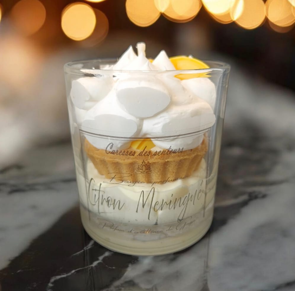 Bougies Gourmandes Citron meringué