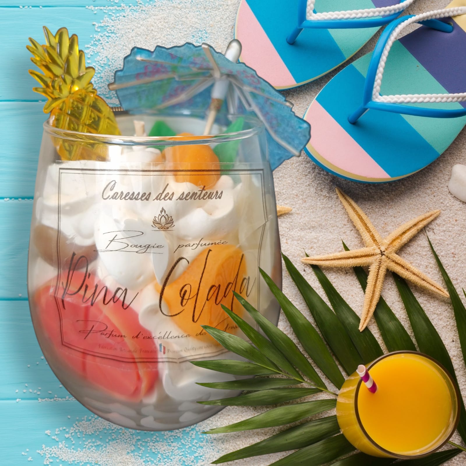 Bougies Gourmandes  Pina Colada