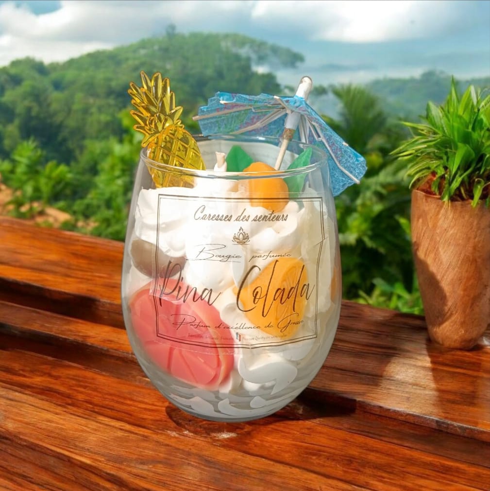 Bougies Gourmandes  Pina Colada