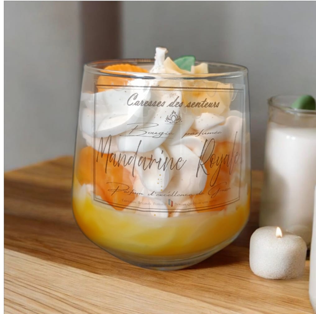  Bougies Gourmandes Mandarine Royal