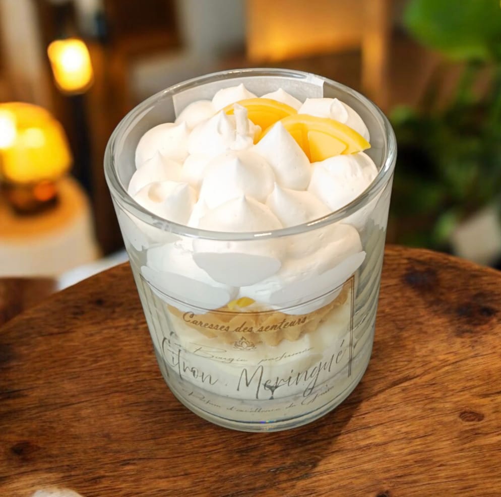 Bougies Gourmandes Citron meringué