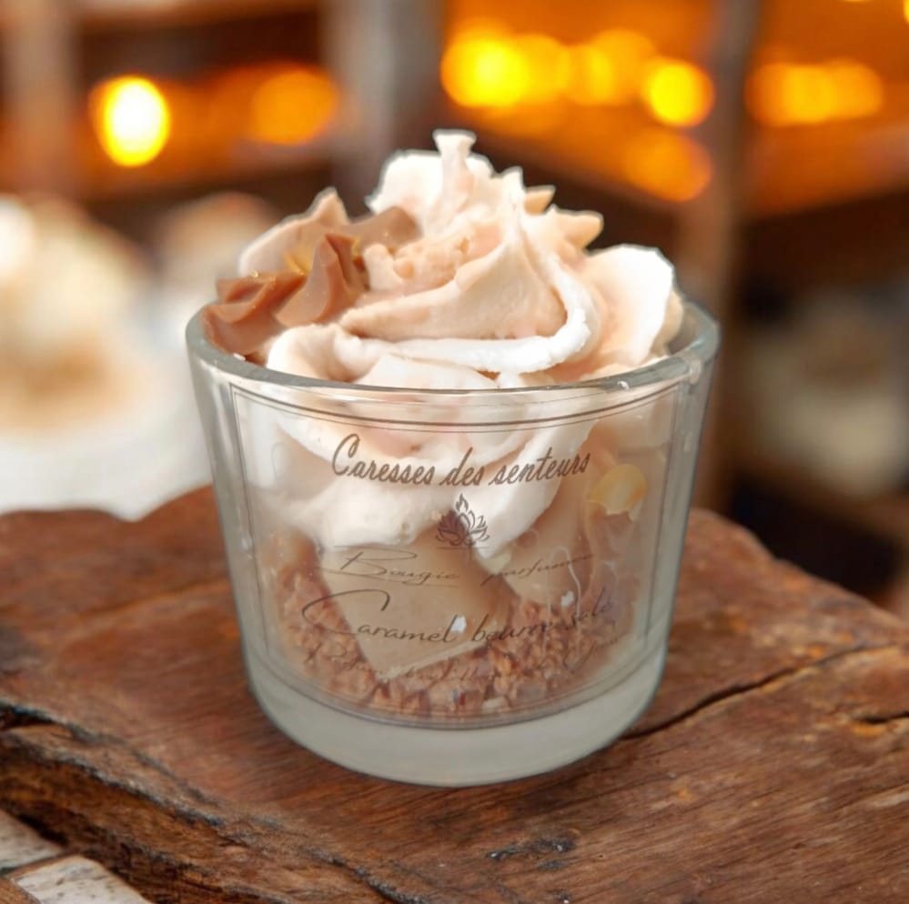 Bougies Gourmandes Caramel beurre salé
