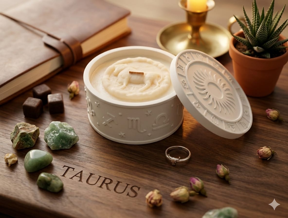 Bougie parfumée Collection Astro - " Astro Taureau 