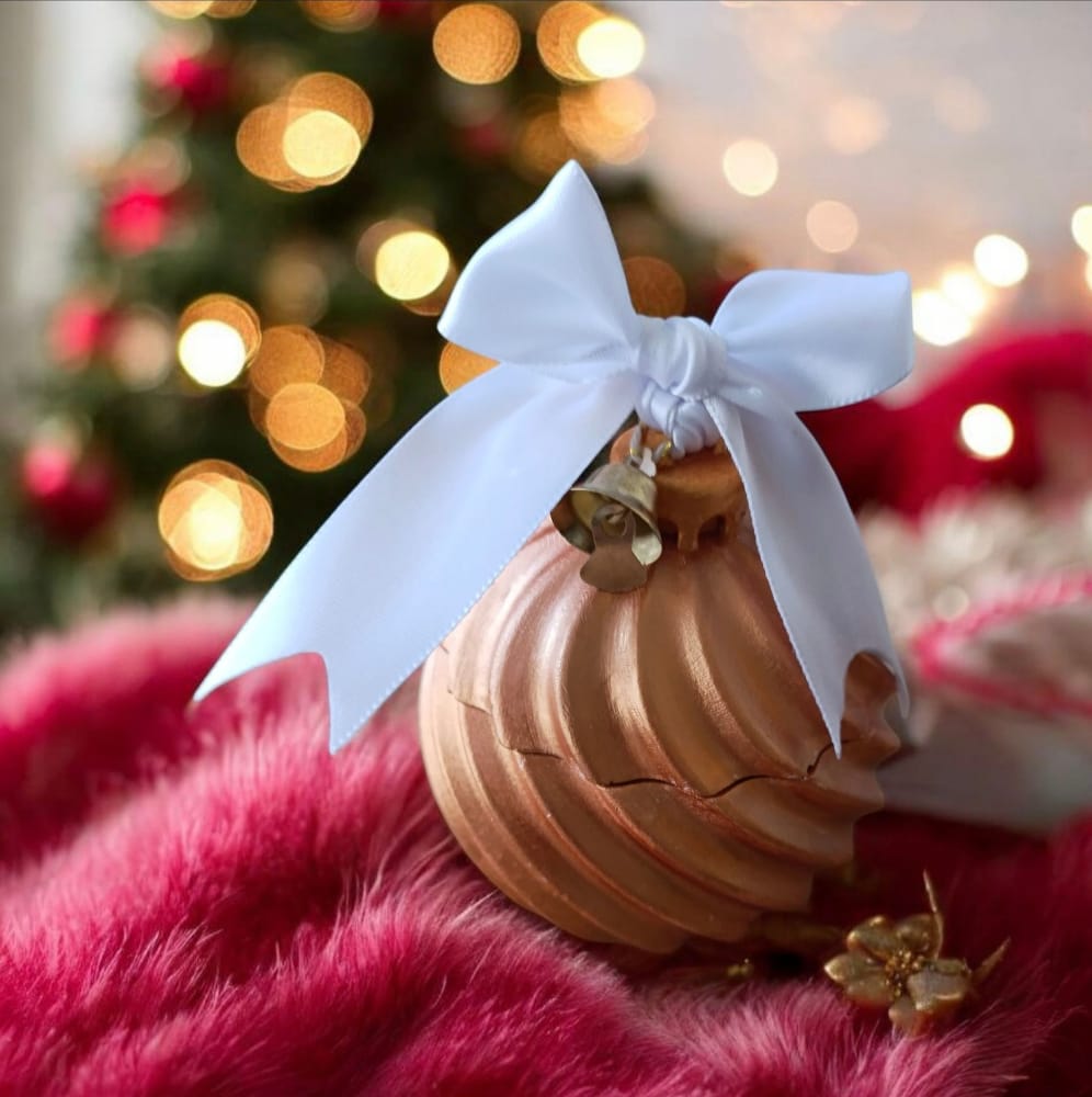 Bougies parfumées  - Boule de  Noël   Fleur de Noël 