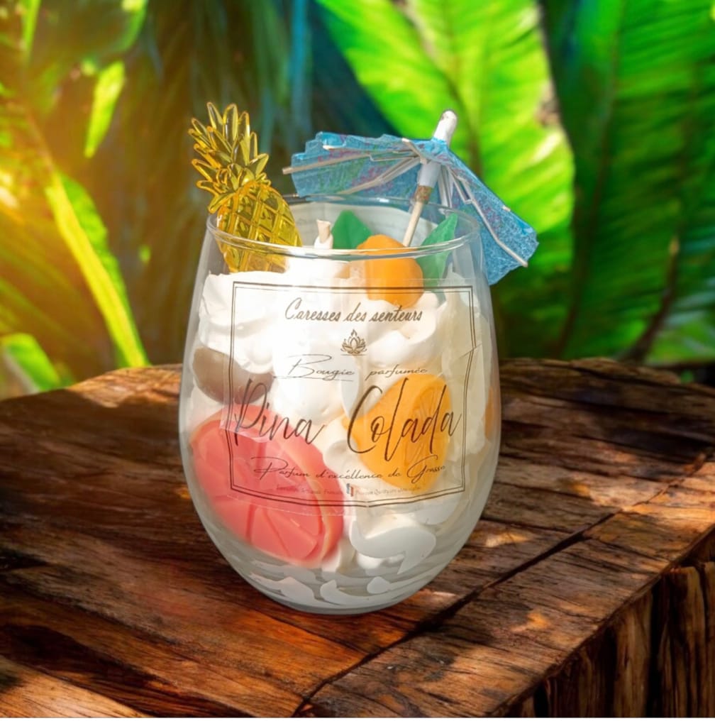 Bougies Gourmandes  Piña Colada