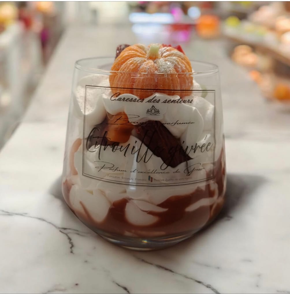 Bougies Gourmandes Citrouille givrée